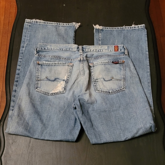 7 For All Mankind jeans size 34 with 31 inseam - Picture 2 of 9